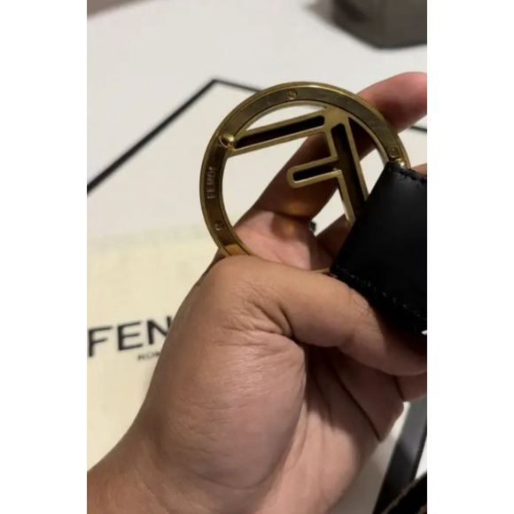 Fendi Forever Logo Buckle Belt - 95cm - Picture 3 of 7